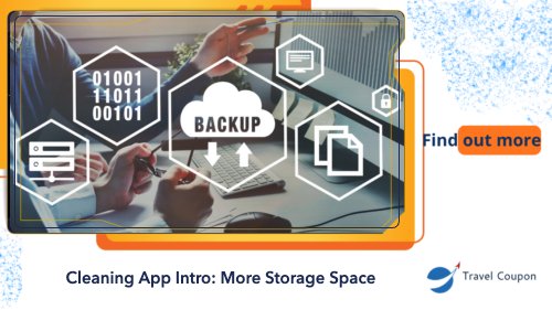 Cleaning App Intro: More Storage Space