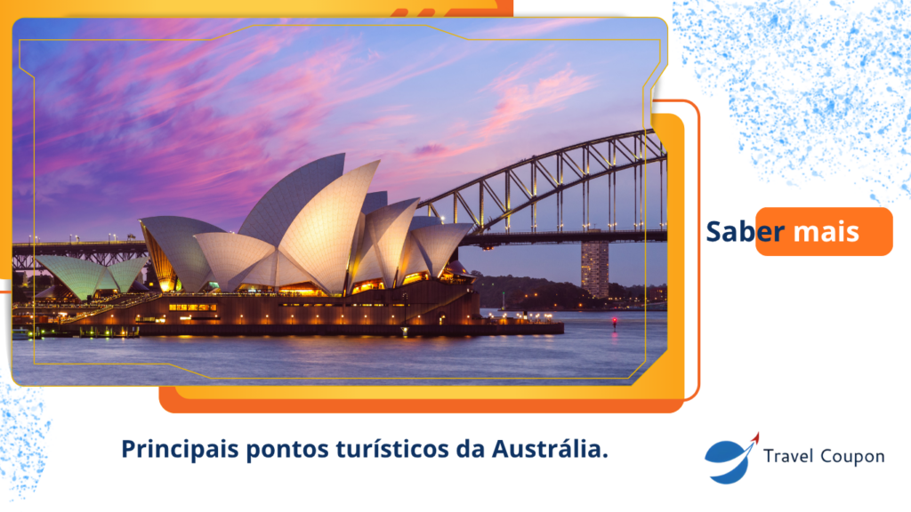Principais pontos turísticos da Austrália.